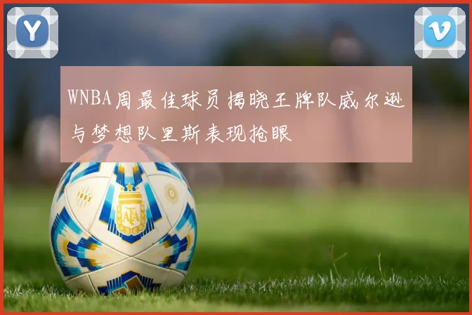 WNBA周最佳球员揭晓王牌队威尔逊与梦想队里斯表现抢眼